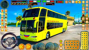 US City Coach Bus Simulator 3D 포스터