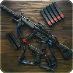 Baixar pistola viverpapel de parede 3D 2019 balasPlano APK