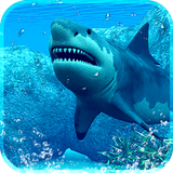 Shark live wallpaper 3D: Koi HD Background 2018 icon