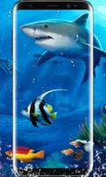 Shark live wallpaper 3D: Koi HD Background 2018 screenshot 2