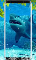Shark live wallpaper 3D: Koi HD Background 2018 screenshot 3
