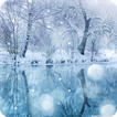 inverno queda de neve viver papel de parede 2018