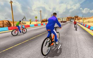 Real Bike Cycle Racing 3D: BMX تصوير الشاشة 1