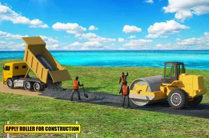 Bridge Construction River Road: 2019 Builder Games capture d'écran 1