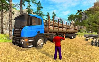 Mud Truck Driver : Real Truck Simulator cargo 2019 постер