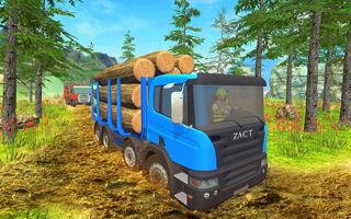 Mud Truck Driver : Real Truck Simulator cargo 2019 captura de pantalla 1