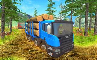 Mud Truck Driver : Real Truck Simulator cargo 2019 Ekran Görüntüsü 1
