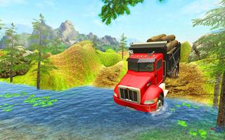 Mud Truck Driver : Real Truck Simulator cargo 2019 captura de pantalla 2