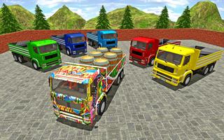 3D 트럭 운전 시뮬레이터-실제 운전 게임 포스터