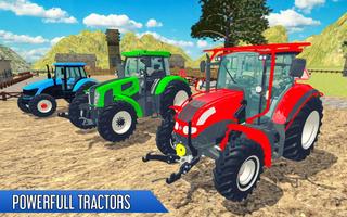 Tractor Farming Affiche