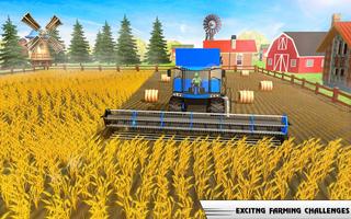 Real Tractor Farmer games 2019 : Farming Games New ภาพหน้าจอ 2