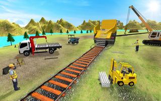 Train Track Construction Free: Train Games Ekran Görüntüsü 1
