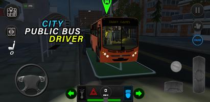 City Public Bus Driver Game syot layar 1