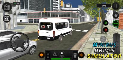 Multiplayer Minibus Driver Sim captura de pantalla 1