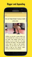 Big Butt Workout - Hips, Legs and thighs Exercise captura de pantalla 2