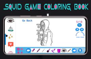 Squid Game Fans Coloring Book imagem de tela 2