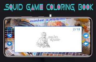 Squid Game Fans Coloring Book imagem de tela 3