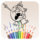 Loudy adventures coloring game