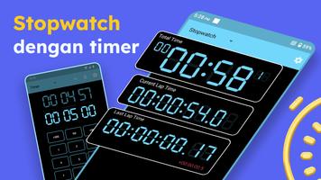 Stopwatch・Timer－Aplikasi Waktu poster