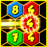 Hexa Numbers: Merge Puzzle