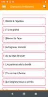 Belles Chansons Chrétiennes ảnh chụp màn hình 1