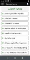 Modern & Ancient hymns offline capture d'écran 1