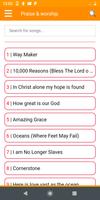 پوستر Songs for praise and worship