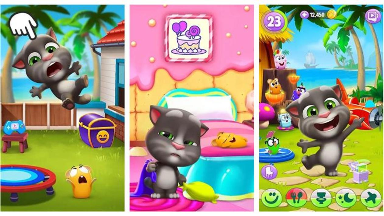 Игры том ж. Игра том и друзья Тома. My talking Tom 2. My talking Tom 2.5.2. Talking Tom Cat 2.