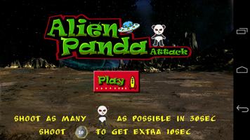 Alien Panda Attack الملصق