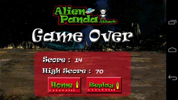 Alien Panda Attack تصوير الشاشة 1