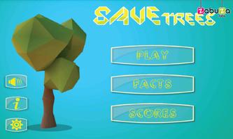 Save Trees Guardar Naturaleza Poster