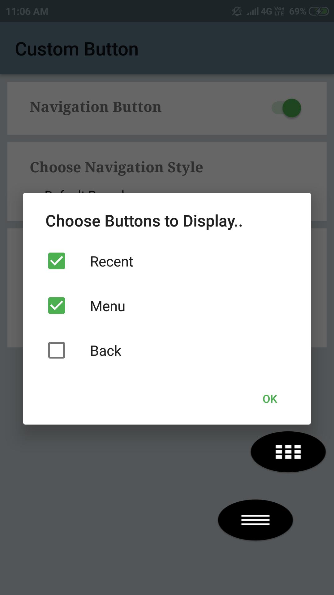 Custom button Custom button