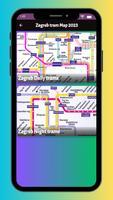 Zagreb tram Map 2024 screenshot 3