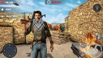 Anti Terrorist Counter Attack Gun Strike Games स्क्रीनशॉट 1