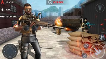 Anti Terrorist Counter Attack Gun Strike Games स्क्रीनशॉट 2