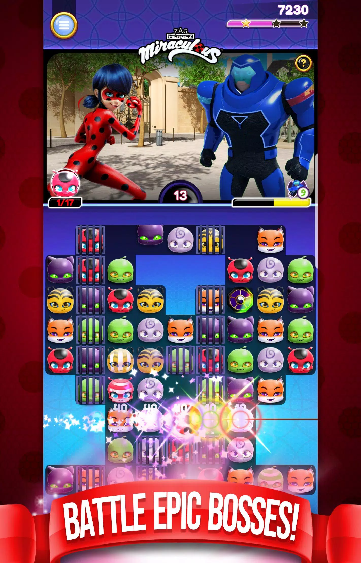 Miraculous Adventure LadyBug : CAT Noir Rush 3D Apk Download for