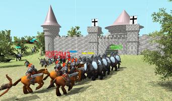 Guerres médiévales 3d capture d'écran 3