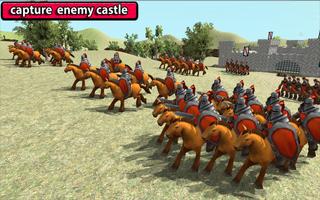 Guerras medievales 3D captura de pantalla 1
