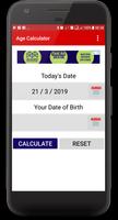 Age Calculator capture d'écran 3