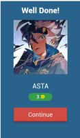 Black Clover Quiz ảnh chụp màn hình 1