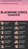 BLACKPINK Lyrics Complete Affiche