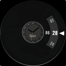 BLACK CALM Watch Face APK