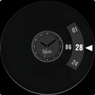 BLACK CALM Watch Face ikon