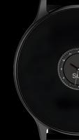 BLACK CALM Watch Face syot layar 1