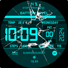 Broken Screen Watch Face icône