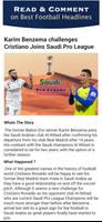 Football Gossip : News & Memes capture d'écran 3