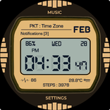 Gold Luxury Watch Face