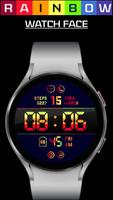Rainbow Watch Face imagem de tela 2
