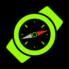 Mils Compass: Wear OS icon