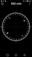 پوستر Mil & Grad Compass